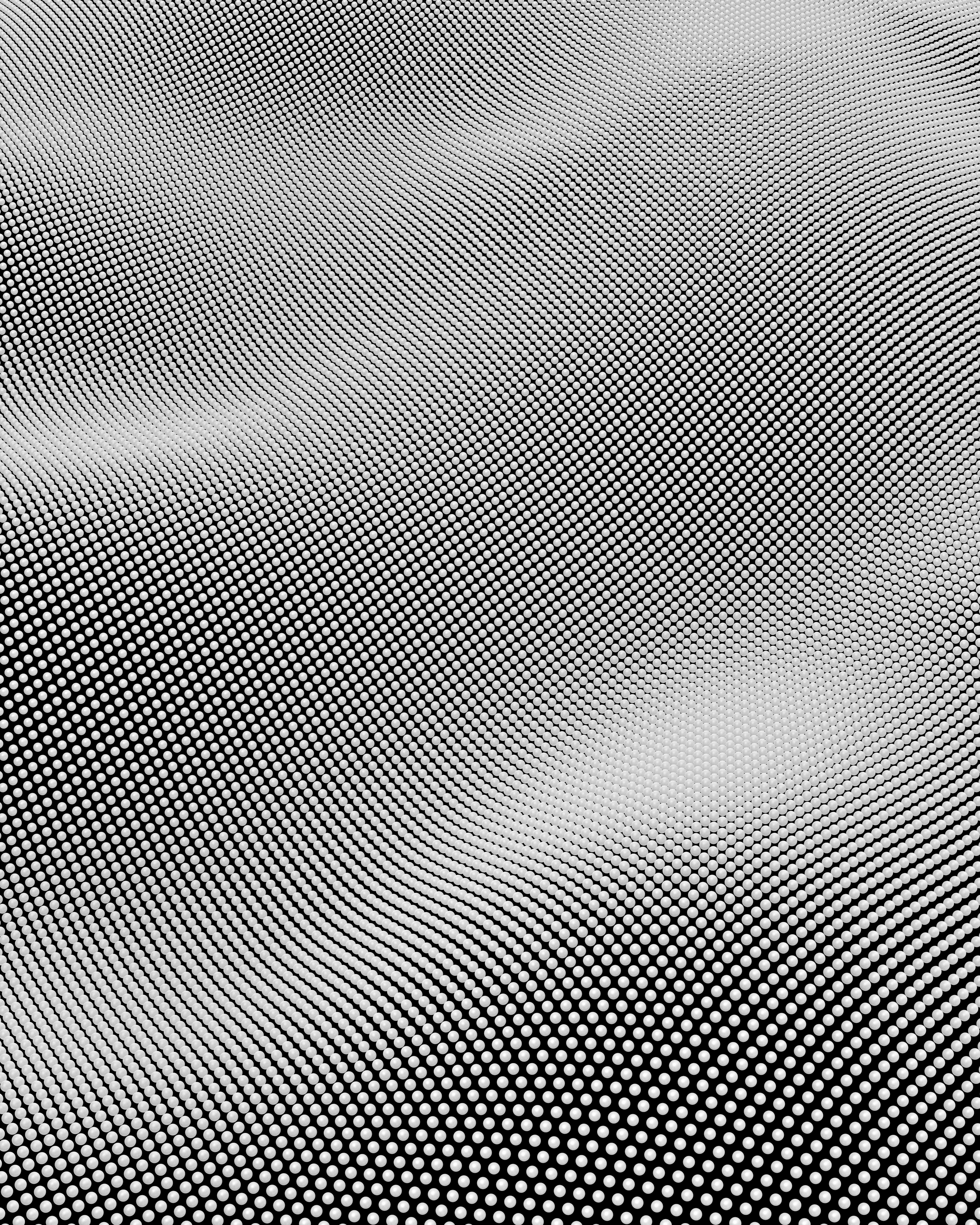 A black and white photo of a pattern