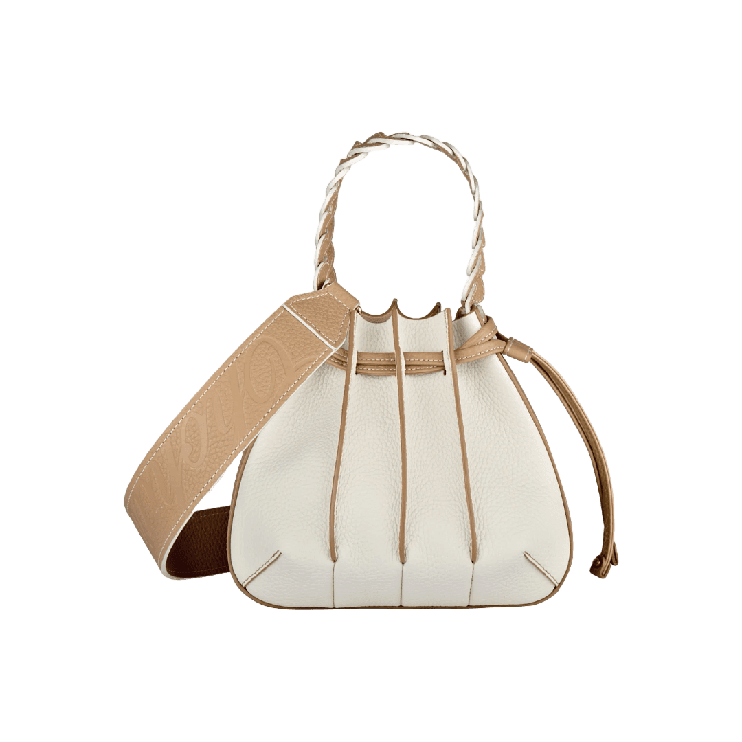 Braided Handle Mini Bucket Bag Preview 2