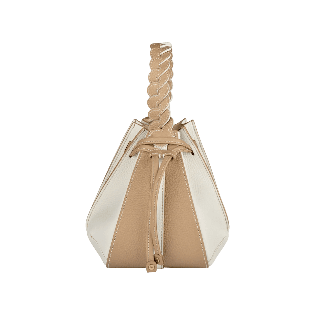 Braided Handle Mini Bucket Bag Preview 3