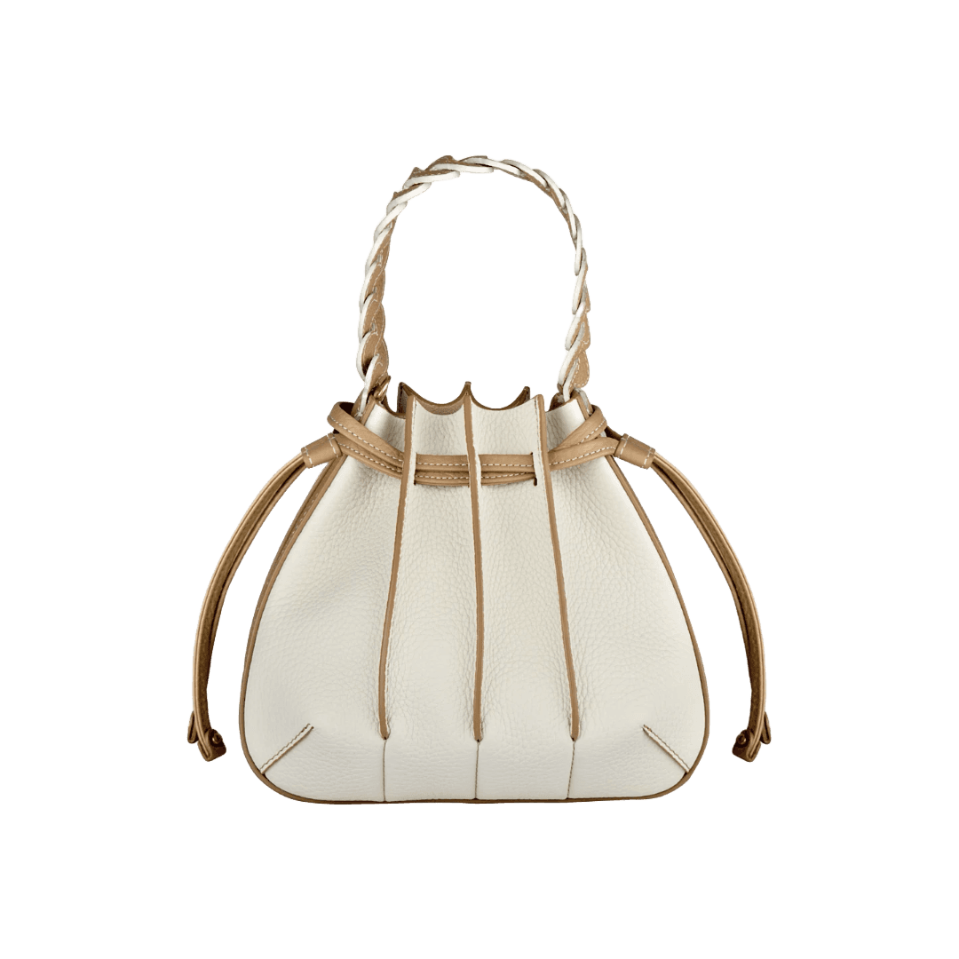 Braided Handle Mini Bucket Bag Preview 1