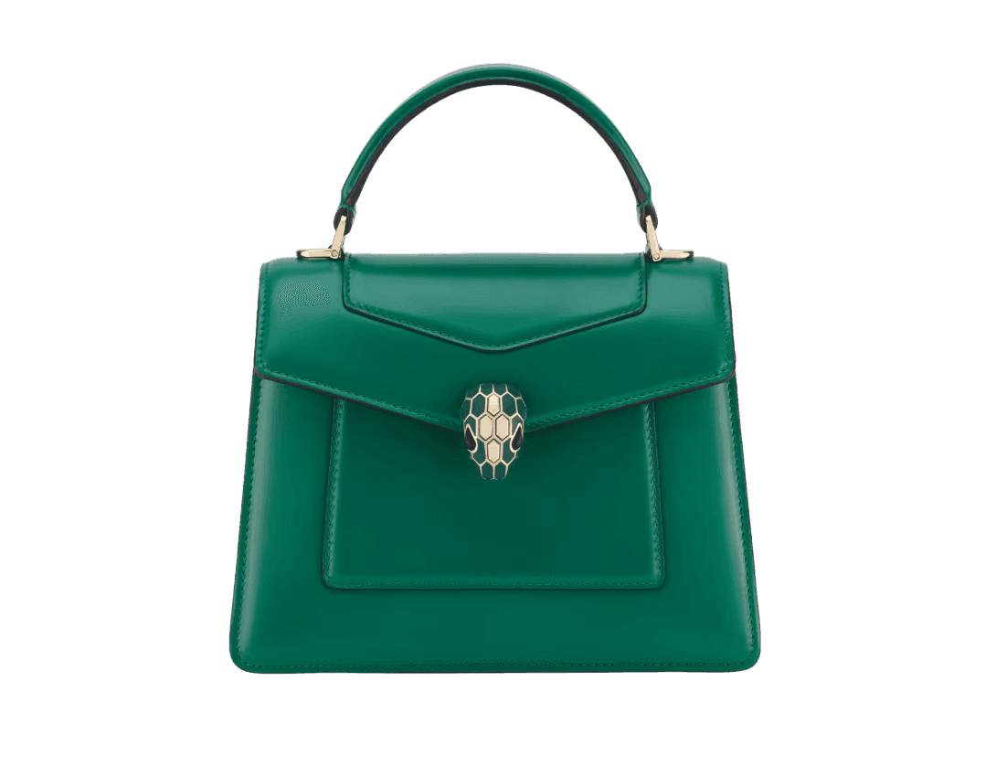 Serpenti Emerald Handle Bag Preview 1