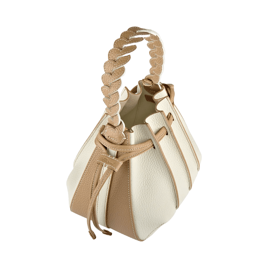 Braided Handle Mini Bucket Bag Preview 4