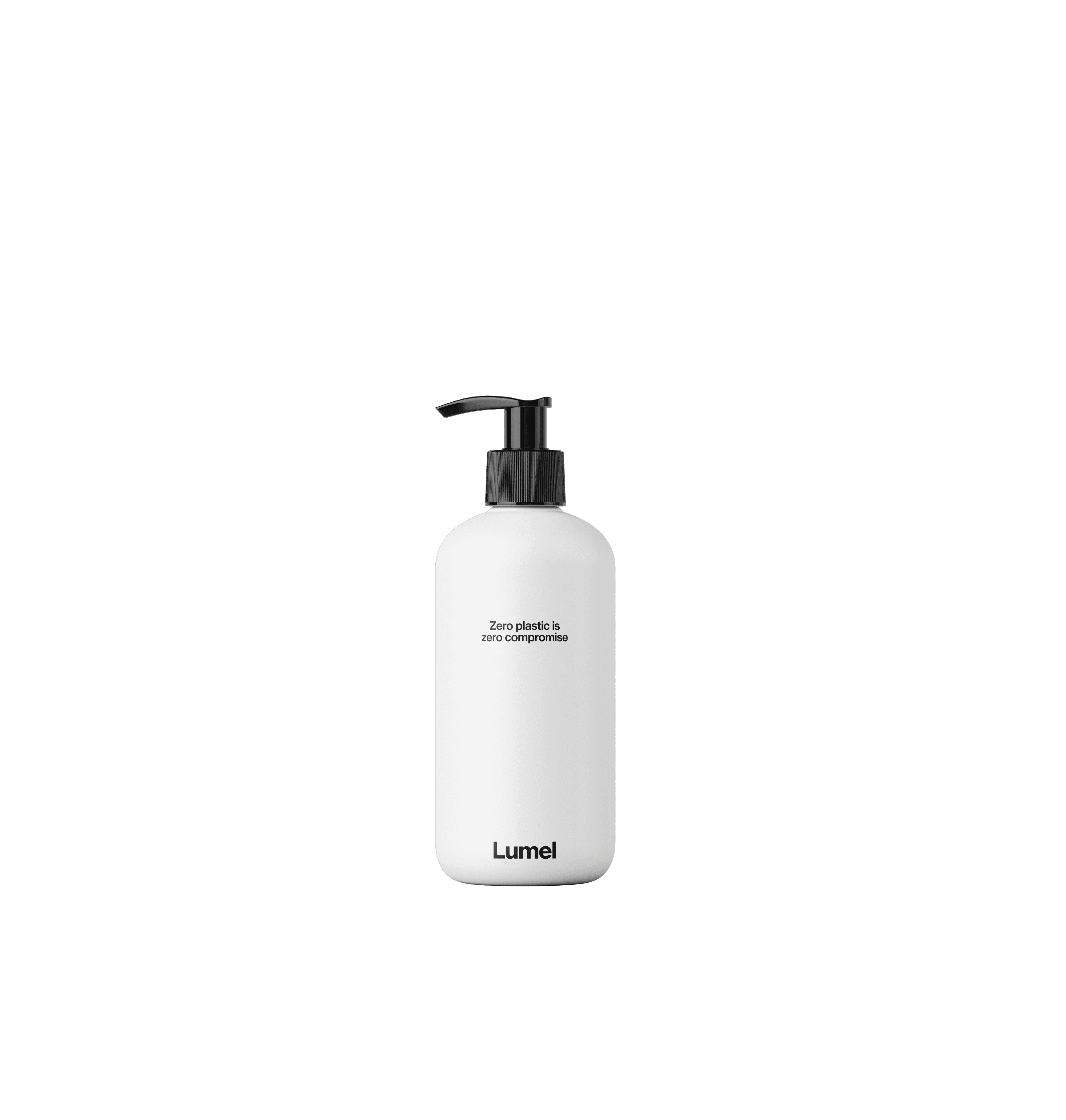 White testsoap bottle