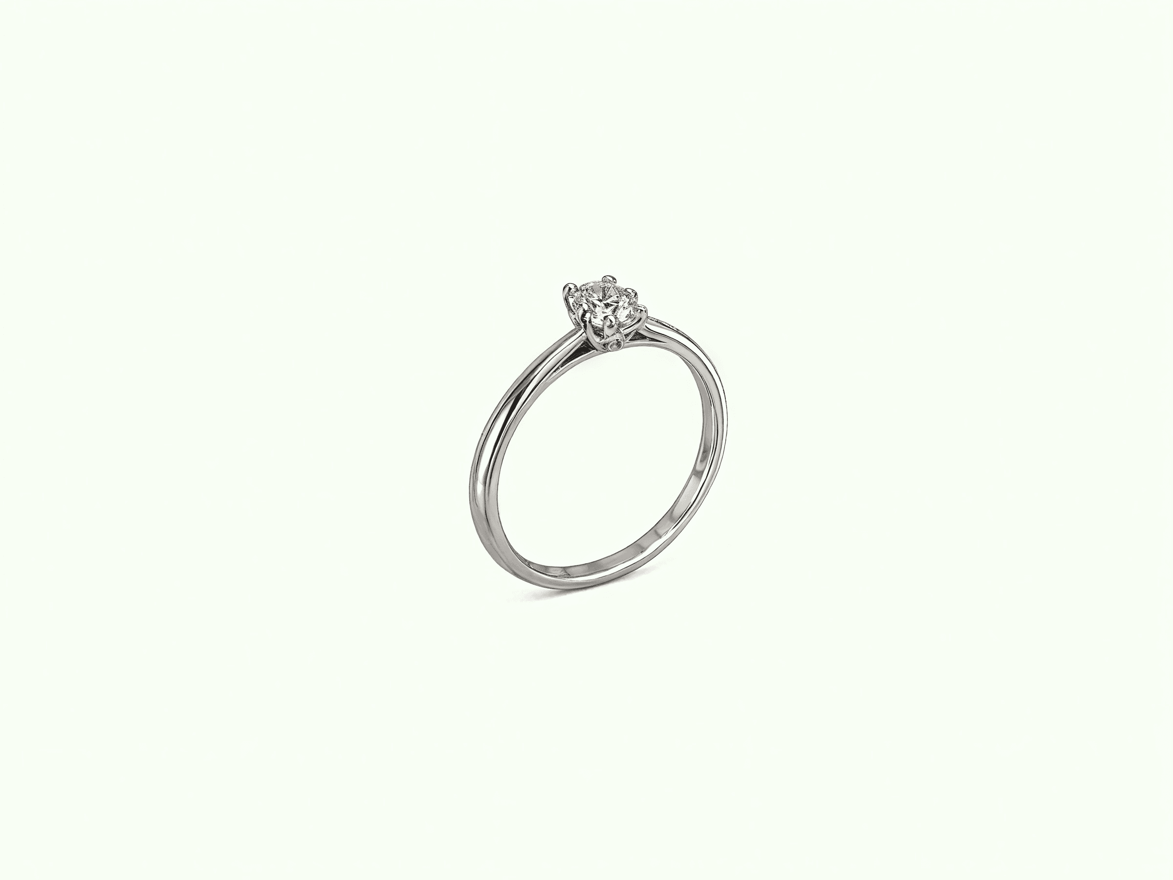 Lumen Solitaire Ring