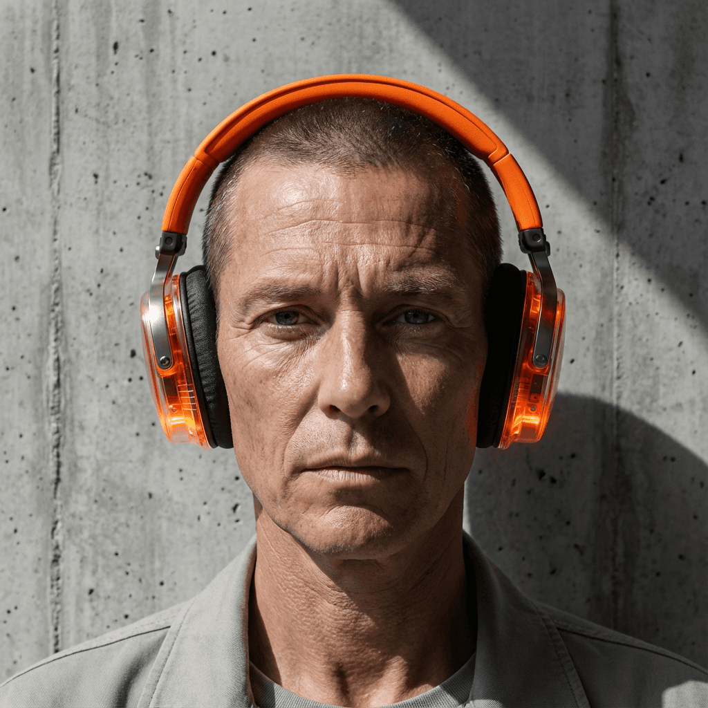 a brown leather chair sitting in front of a window