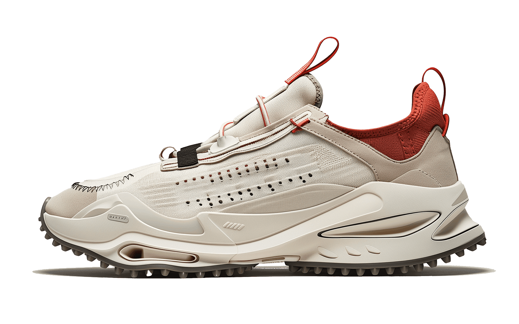 Aero Glide cushion trainer with flex-engineered sole