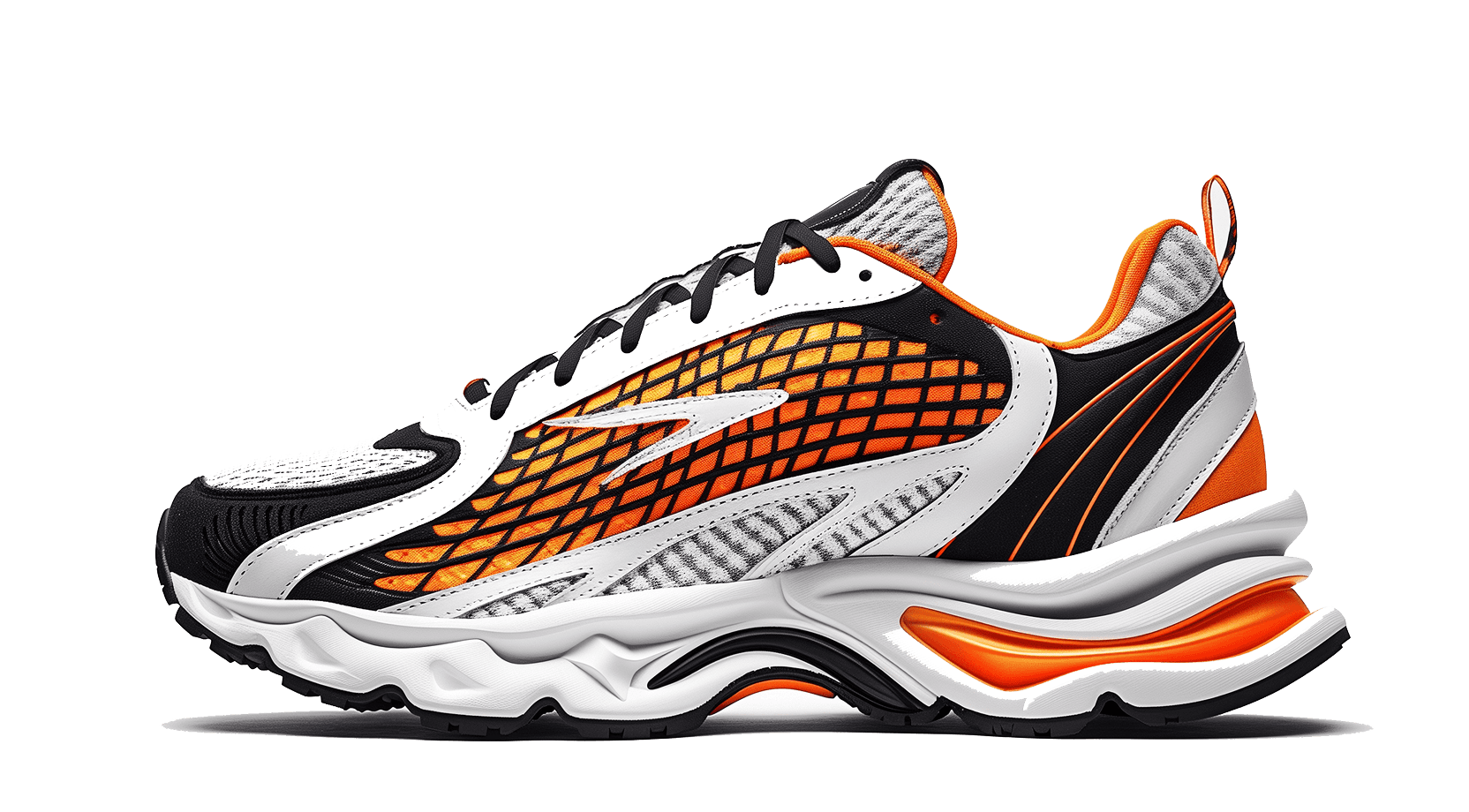 Ember Flow hybrid shoe with stability frame