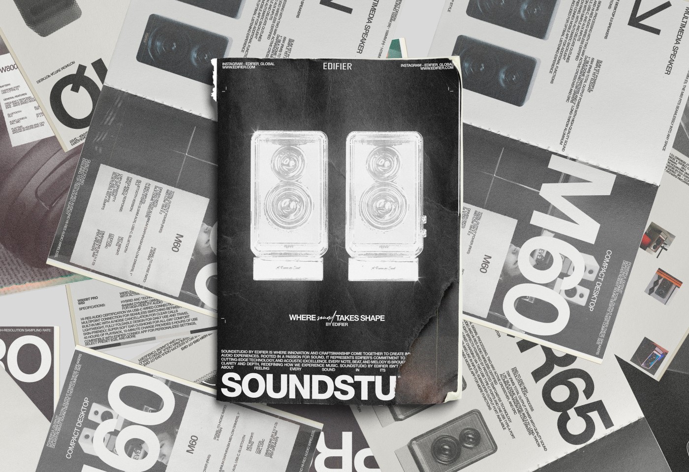 Workers on a suspended platform cleaning skyscraper windows