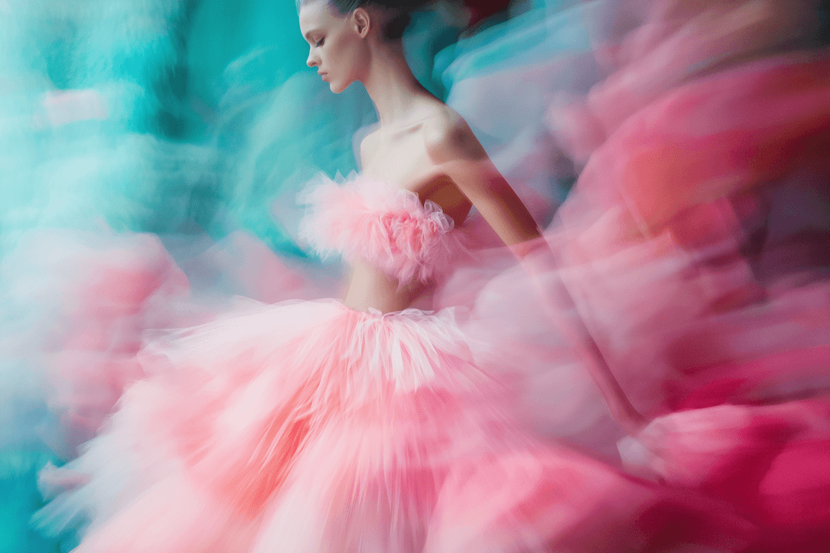 a white and pink abstract background with smooth lines