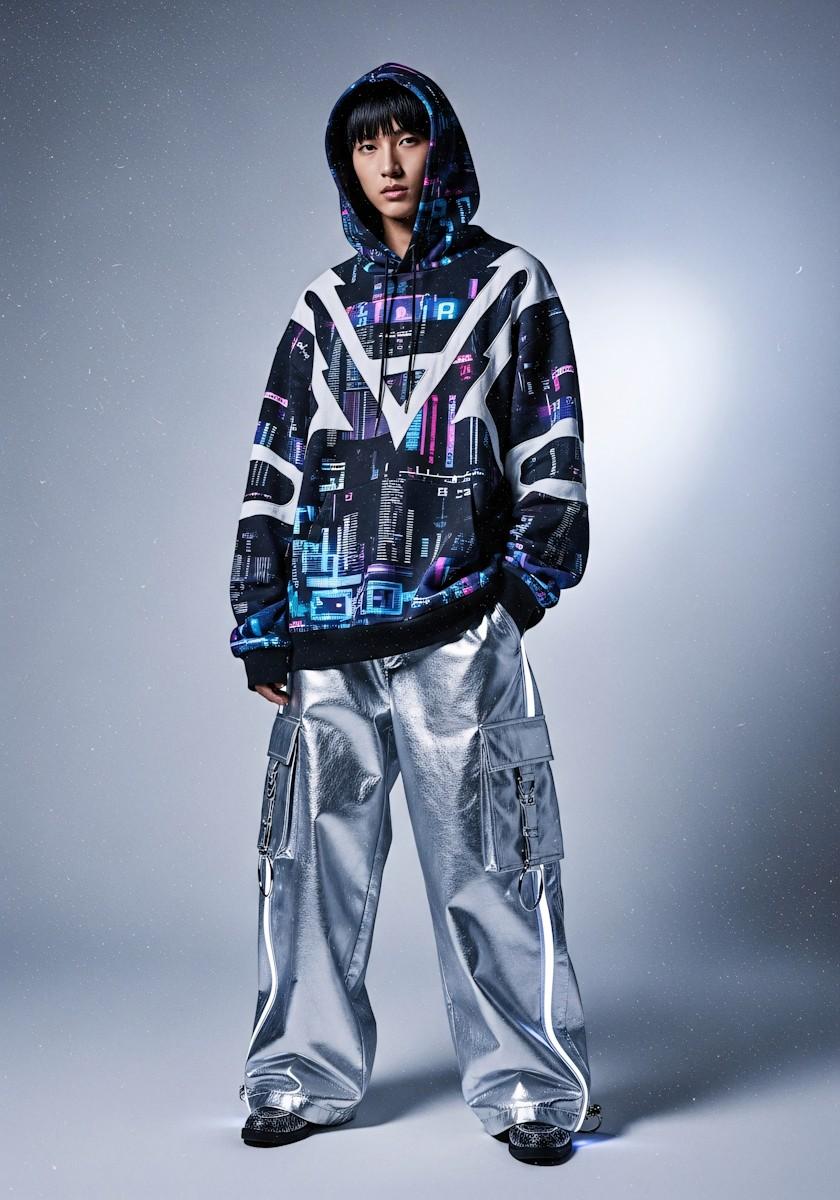 Cyberpuck Fashion pose