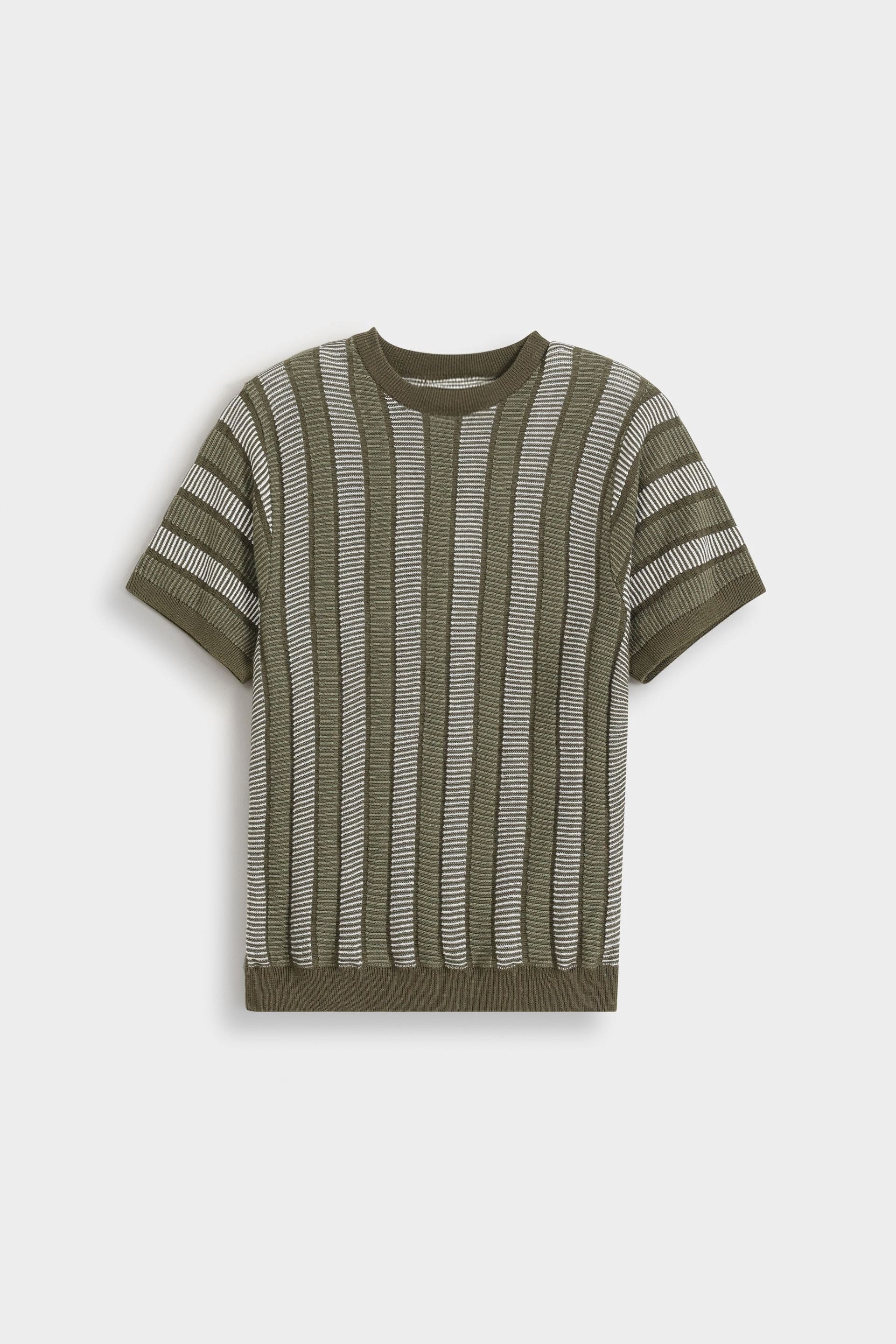 Textured Knitted Shirt